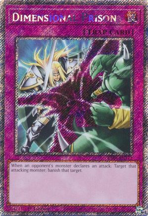 Image of Dimensional Prison [RA04-EN132] Platinum Secret Rare