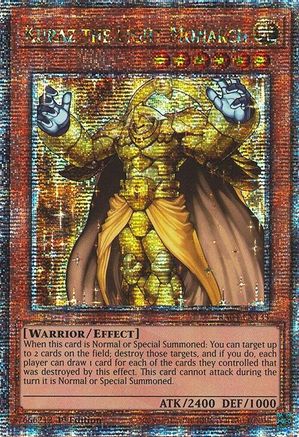 Image of Kuraz the Light Monarch [RA04-EN133] Quarter Century Secret Rare