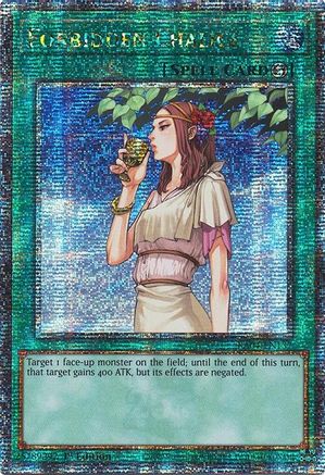 Image of Forbidden Chalice [RA04-EN137] Quarter Century Secret Rare