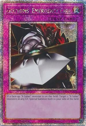 Image of Gottoms' Emergency Call [RA04-EN138] Quarter Century Secret Rare