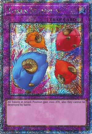 Image of Token Stampede [RA04-EN149] Quarter Century Secret Rare