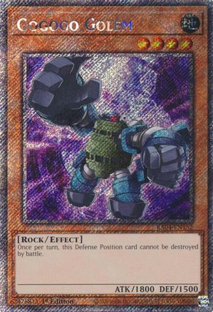 Image of Gogogo Golem [RA04-EN152] Platinum Secret Rare