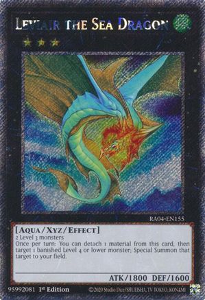 Image of Leviair the Sea Dragon [RA04-EN155] Platinum Secret Rare