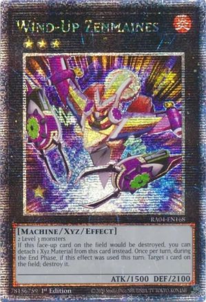 Image of Wind-Up Zenmaines [RA04-EN168] Quarter Century Secret Rare