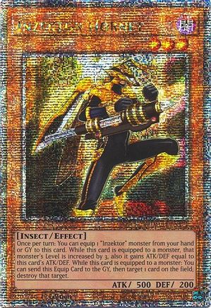 Image of Inzektor Hornet [RA04-EN171] Quarter Century Secret Rare