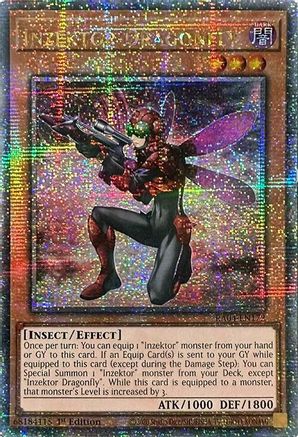 Image of Inzektor Dragonfly [RA04-EN172] Quarter Century Secret Rare