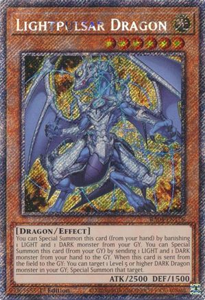 Image of Lightpulsar Dragon [RA04-EN176] Platinum Secret Rare