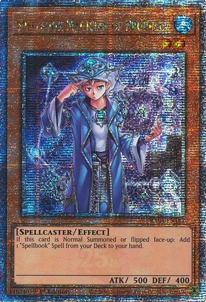 Image of Spellbook Magician of Prophecy [RA04-EN183] Quarter Century Secret Rare