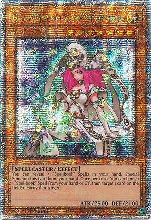 Image of High Priestess of Prophecy [RA04-EN184] Quarter Century Secret Rare