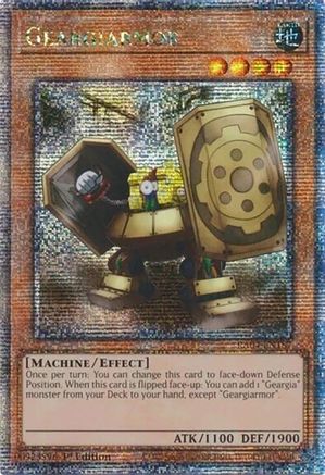 Image of Geargiarmor [RA04-EN187] Quarter Century Secret Rare