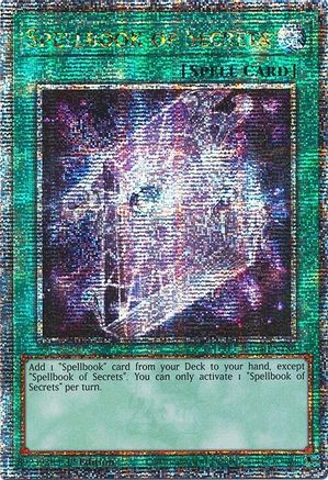 Image of Spellbook of Secrets [RA04-EN189] Quarter Century Secret Rare