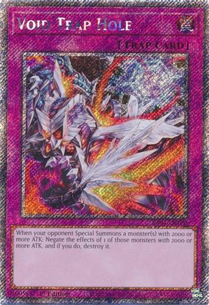 Image of Void Trap Hole [RA04-EN190] Platinum Secret Rare