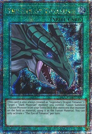 Image of The Eye of Timaeus [RA04-EN192] Quarter Century Secret Rare
