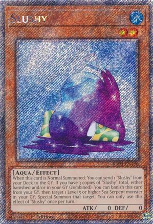 Image of Slushy [RA04-EN196] Platinum Secret Rare