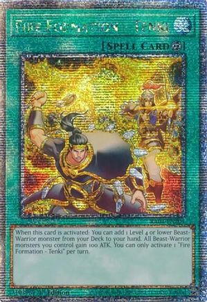 Image of Fire Formation - Tenki [RA04-EN201] Quarter Century Secret Rare