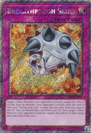 Image of Breakthrough Skill [RA04-EN202] Platinum Secret Rare