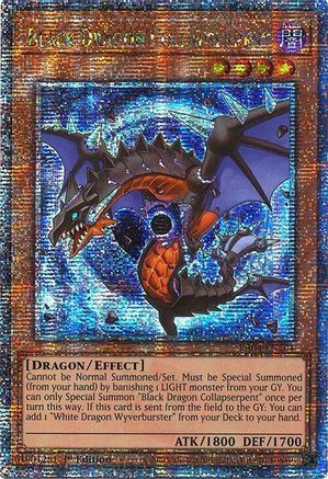 Image of Black Dragon Collapserpent [RA04-EN204] Quarter Century Secret Rare