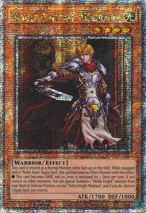 Image of Noble Knight Medraut [RA04-EN205] Quarter Century Secret Rare