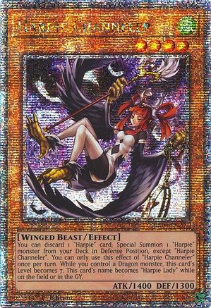 Image of Harpie Channeler [RA04-EN207] Quarter Century Secret Rare