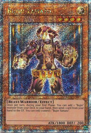 Image of Bujin Yamato [RA04-EN209] Quarter Century Secret Rare