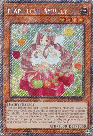 Image of Madolche Anjelly [RA04-EN215] Platinum Secret Rare