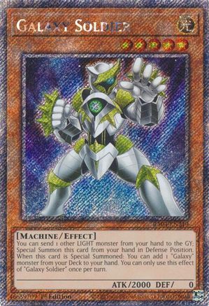 Image of Galaxy Soldier [RA04-EN219] Platinum Secret Rare