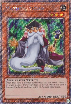 Image of Mathematician [RA04-EN223] Platinum Secret Rare