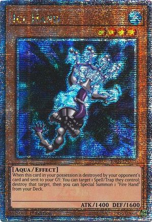 Image of Ice Hand [RA04-EN225] Quarter Century Secret Rare