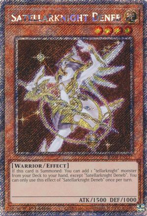 Image of Satellarknight Deneb [RA04-EN227] Platinum Secret Rare