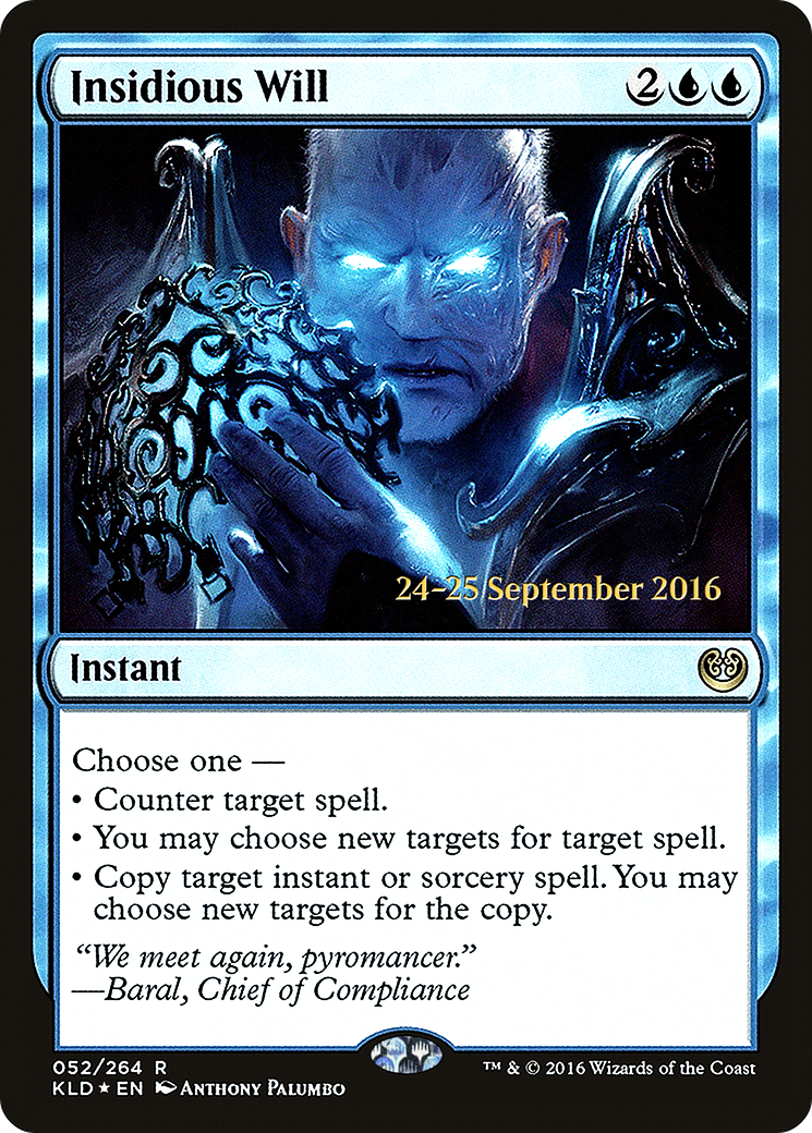 Image of Insidious Will [Kaladesh Prerelease Promos]