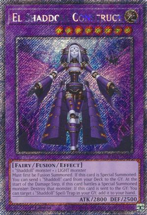 Image of El Shaddoll Construct [RA04-EN229] Platinum Secret Rare