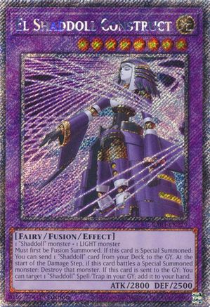 Image of El Shaddoll Construct (Alternate Art) [RA04-EN229] Platinum Secret Rare