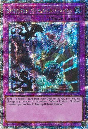 Image of Sinister Shadow Games [RA04-EN232] Quarter Century Secret Rare