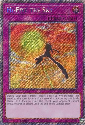 Image of Hi-Five the Sky [RA04-EN239] Platinum Secret Rare