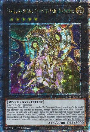 Image of Stellarknight Constellar Diamond [RA04-EN241] Quarter Century Secret Rare