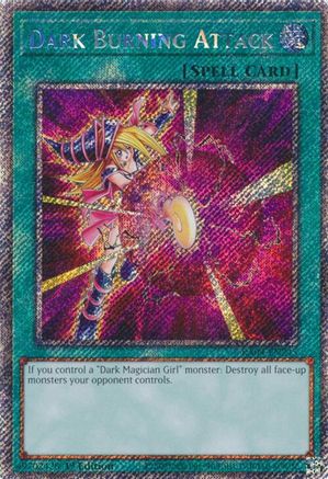 Image of Dark Burning Attack [RA04-EN245] Platinum Secret Rare