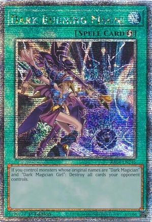 Image of Dark Burning Magic [RA04-EN246] Quarter Century Secret Rare
