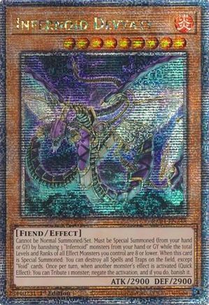 Image of Infernoid Devyaty [RA04-EN248] Quarter Century Secret Rare