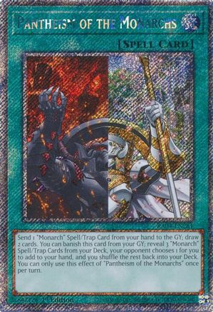 Image of Pantheism of the Monarchs [RA04-EN261] Platinum Secret Rare