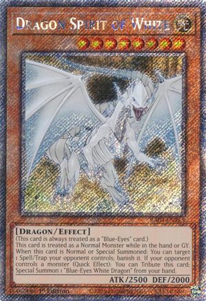 Image of Dragon Spirit of White [RA04-EN265] Platinum Secret Rare