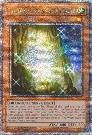 Image of The White Stone of Ancients [RA04-EN267] Quarter Century Secret Rare
