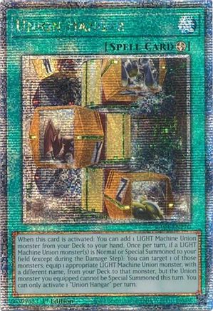 Image of Union Hangar [RA04-EN270] Quarter Century Secret Rare