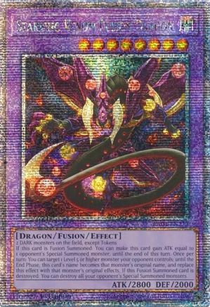 Image of Starving Venom Fusion Dragon [RA04-EN272] Quarter Century Secret Rare