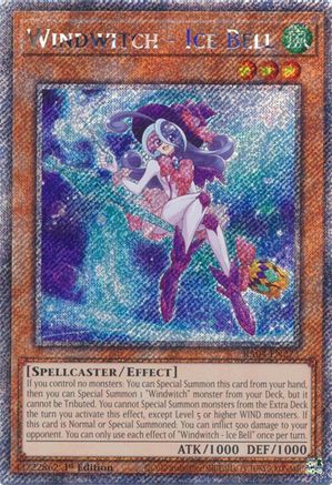 Image of Windwitch - Ice Bell [RA04-EN273] Platinum Secret Rare