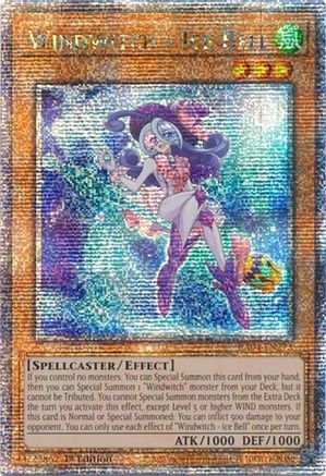 Image of Windwitch - Ice Bell [RA04-EN273] Quarter Century Secret Rare