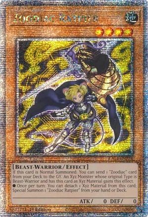 Image of Zoodiac Ratpier [RA04-EN274] Quarter Century Secret Rare