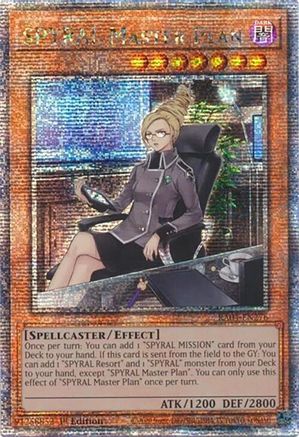 Image of SPYRAL Master Plan [RA04-EN276] Quarter Century Secret Rare