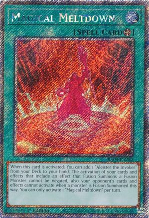 Image of Magical Meltdown [RA04-EN280] Platinum Secret Rare
