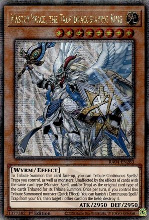Image of Master Peace, the True Dracoslaying King [RA04-EN283] Quarter Century Secret Rare