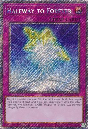 Image of Halfway to Forever [RA04-EN285] Platinum Secret Rare
